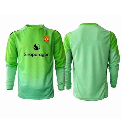 Strój piłkarski Manchester United Bramkarskie Koszulka Trzeciej 2025-26 Długi Rękaw Strój piłkarski Manchester United Bramkarskie Koszulka Trzeciej 2025-26 Długi Rękaw