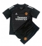 Strój piłkarski Manchester United Bramkarskie Koszulka Trzeciej dziecięce 2023-24 Krótki Rękaw (+ Krótkie spodenki)