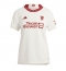 Strój piłkarski Manchester United Bruno Fernandes #8 Koszulka Trzeciej damskie 2023-24 Krótki Rękaw