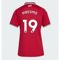 Strój piłkarski Manchester United Bryan Mbeumo #19 Koszulka Podstawowej damskie 2026-27 Krótki Rękaw