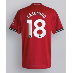 Strój piłkarski Manchester United Casemiro #18 Koszulka Podstawowej 2025-26 Krótki Rękaw