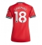 Strój piłkarski Manchester United Casemiro #18 Koszulka Podstawowej damskie 2025-26 Krótki Rękaw Strój piłkarski Manchester United Casemiro #18 Koszulka Podstawowej damskie 2025-26 Krótki Rękaw