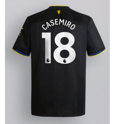 Strój piłkarski Manchester United Casemiro #18 Koszulka Trzeciej 2025-26 Krótki Rękaw Strój piłkarski Manchester United Casemiro #18 Koszulka Trzeciej 2025-26 Krótki Rękaw