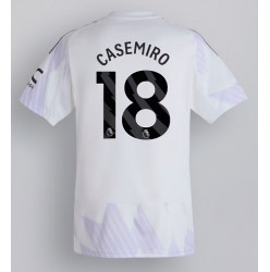 Strój piłkarski Manchester United Casemiro #18 Koszulka Wyjazdowej 2025-26 Krótki Rękaw