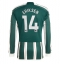 Strój piłkarski Manchester United Christian Eriksen #14 Koszulka Wyjazdowej 2023-24 Długi Rękaw