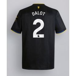 Strój piłkarski Manchester United Diogo Dalot #2 Koszulka Trzeciej 2025-26 Krótki Rękaw
