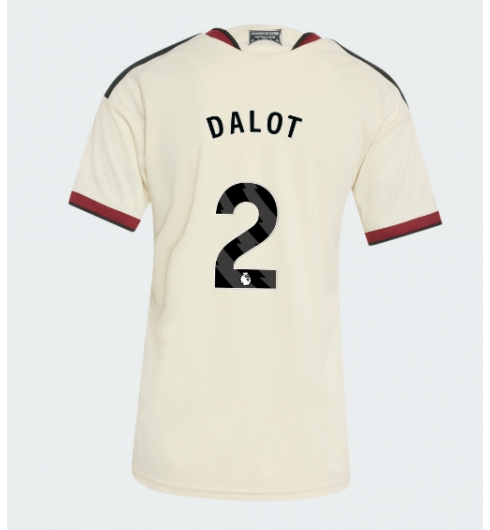 Strój piłkarski Manchester United Diogo Dalot #2 Koszulka Trzeciej damskie 2026-27 Krótki Rękaw Strój piłkarski Manchester United Diogo Dalot #2 Koszulka Trzeciej damskie 2026-27 Krótki Rękaw