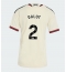 Strój piłkarski Manchester United Diogo Dalot #2 Koszulka Trzeciej damskie 2026-27 Krótki Rękaw Strój piłkarski Manchester United Diogo Dalot #2 Koszulka Trzeciej damskie 2026-27 Krótki Rękaw