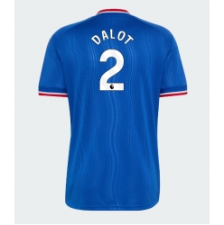 Strój piłkarski Manchester United Diogo Dalot #2 Koszulka Wyjazdowej 2026-27 Krótki Rękaw