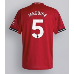 Strój piłkarski Manchester United Harry Maguire #5 Koszulka Podstawowej 2025-26 Krótki Rękaw