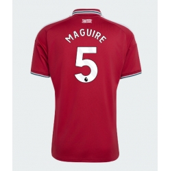 Strój piłkarski Manchester United Harry Maguire #5 Koszulka Podstawowej 2026-27 Krótki Rękaw