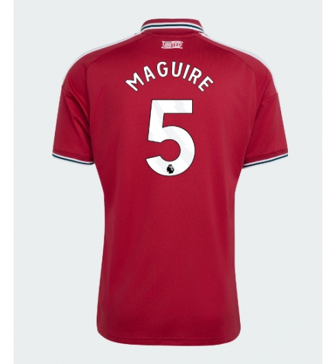 Strój piłkarski Manchester United Harry Maguire #5 Koszulka Podstawowej 2026-27 Krótki Rękaw Strój piłkarski Manchester United Harry Maguire #5 Koszulka Podstawowej 2026-27 Krótki Rękaw
