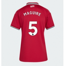 Strój piłkarski Manchester United Harry Maguire #5 Koszulka Podstawowej damskie 2026-27 Krótki Rękaw