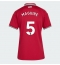 Strój piłkarski Manchester United Harry Maguire #5 Koszulka Podstawowej damskie 2026-27 Krótki Rękaw Strój piłkarski Manchester United Harry Maguire #5 Koszulka Podstawowej damskie 2026-27 Krótki Rękaw