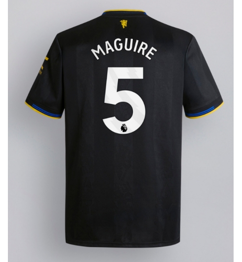 Strój piłkarski Manchester United Harry Maguire #5 Koszulka Trzeciej 2025-26 Krótki Rękaw Strój piłkarski Manchester United Harry Maguire #5 Koszulka Trzeciej 2025-26 Krótki Rękaw