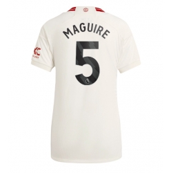 Strój piłkarski Manchester United Harry Maguire #5 Koszulka Trzeciej damskie 2023-24 Krótki Rękaw