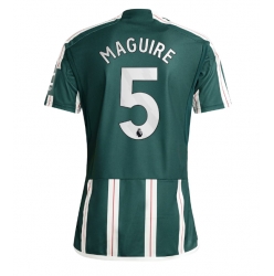 Strój piłkarski Manchester United Harry Maguire #5 Koszulka Wyjazdowej 2023-24 Krótki Rękaw