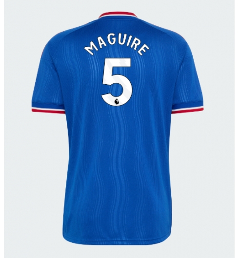 Strój piłkarski Manchester United Harry Maguire #5 Koszulka Wyjazdowej 2026-27 Krótki Rękaw Strój piłkarski Manchester United Harry Maguire #5 Koszulka Wyjazdowej 2026-27 Krótki Rękaw