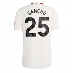Strój piłkarski Manchester United Jadon Sancho #25 Koszulka Trzeciej 2023-24 Krótki Rękaw