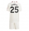 Strój piłkarski Manchester United Jadon Sancho #25 Koszulka Trzeciej dziecięce 2023-24 Krótki Rękaw (+ Krótkie spodenki)