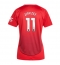Strój piłkarski Manchester United Joshua Zirkzee #11 Koszulka Podstawowej damskie 2024-25 Krótki Rękaw