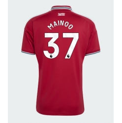 Strój piłkarski Manchester United Kobbie Mainoo #37 Koszulka Podstawowej 2026-27 Krótki Rękaw