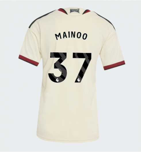 Strój piłkarski Manchester United Kobbie Mainoo #37 Koszulka Trzeciej damskie 2026-27 Krótki Rękaw Strój piłkarski Manchester United Kobbie Mainoo #37 Koszulka Trzeciej damskie 2026-27 Krótki Rękaw