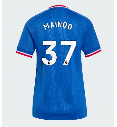 Strój piłkarski Manchester United Kobbie Mainoo #37 Koszulka Wyjazdowej damskie 2026-27 Krótki Rękaw Strój piłkarski Manchester United Kobbie Mainoo #37 Koszulka Wyjazdowej damskie 2026-27 Krótki Rękaw