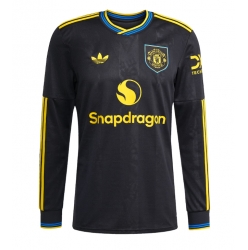 Strój piłkarski Manchester United Koszulka Trzeciej 2025-26 Długi Rękaw