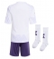 Strój piłkarski Manchester United Koszulka Wyjazdowej dziecięce 2025-26 Krótki Rękaw (+ Krótkie spodenki)