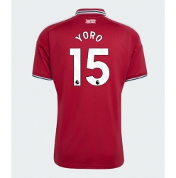 Strój piłkarski Manchester United Leny Yoro #15 Koszulka Podstawowej 2026-27 Krótki Rękaw