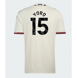 Strój piłkarski Manchester United Leny Yoro #15 Koszulka Trzeciej 2026-27 Krótki Rękaw