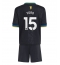 Strój piłkarski Manchester United Leny Yoro #15 Koszulka Trzeciej dziecięce 2025-26 Krótki Rękaw (+ Krótkie spodenki)