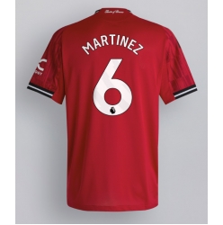Strój piłkarski Manchester United Lisandro Martinez #6 Koszulka Podstawowej 2025-26 Krótki Rękaw