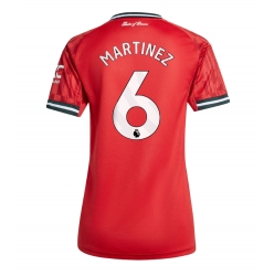 Strój piłkarski Manchester United Lisandro Martinez #6 Koszulka Podstawowej damskie 2025-26 Krótki Rękaw
