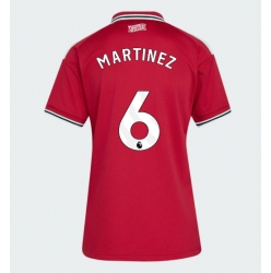 Strój piłkarski Manchester United Lisandro Martinez #6 Koszulka Podstawowej damskie 2026-27 Krótki Rękaw
