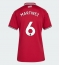 Strój piłkarski Manchester United Lisandro Martinez #6 Koszulka Podstawowej damskie 2026-27 Krótki Rękaw