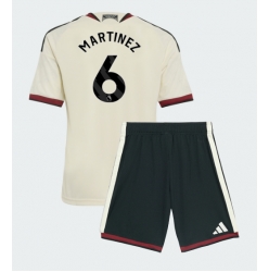 Strój piłkarski Manchester United Lisandro Martinez #6 Koszulka Trzeciej dziecięce 2026-27 Krótki Rękaw (+ Krótkie spodenki)