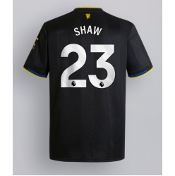 Strój piłkarski Manchester United Luke Shaw #23 Koszulka Trzeciej 2025-26 Krótki Rękaw