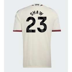 Strój piłkarski Manchester United Luke Shaw #23 Koszulka Trzeciej 2026-27 Krótki Rękaw
