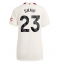 Strój piłkarski Manchester United Luke Shaw #23 Koszulka Trzeciej damskie 2023-24 Krótki Rękaw