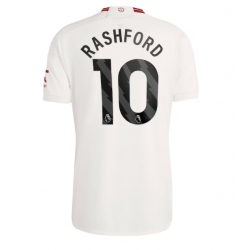 Strój piłkarski Manchester United Marcus Rashford #10 Koszulka Trzeciej 2023-24 Krótki Rękaw