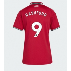 Strój piłkarski Manchester United Marcus Rashford #9 Koszulka Podstawowej damskie 2026-27 Krótki Rękaw