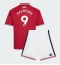 Strój piłkarski Manchester United Marcus Rashford #9 Koszulka Podstawowej dziecięce 2026-27 Krótki Rękaw (+ Krótkie spodenki)