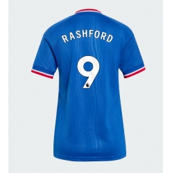 Strój piłkarski Manchester United Marcus Rashford #9 Koszulka Wyjazdowej damskie 2026-27 Krótki Rękaw