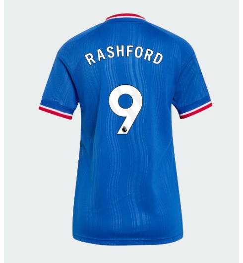 Strój piłkarski Manchester United Marcus Rashford #9 Koszulka Wyjazdowej damskie 2026-27 Krótki Rękaw Strój piłkarski Manchester United Marcus Rashford #9 Koszulka Wyjazdowej damskie 2026-27 Krótki Rękaw