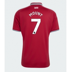 Strój piłkarski Manchester United Mason Mount #7 Koszulka Podstawowej 2026-27 Krótki Rękaw