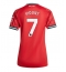 Strój piłkarski Manchester United Mason Mount #7 Koszulka Podstawowej damskie 2025-26 Krótki Rękaw