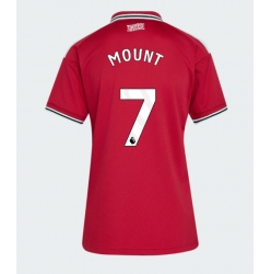 Strój piłkarski Manchester United Mason Mount #7 Koszulka Podstawowej damskie 2026-27 Krótki Rękaw