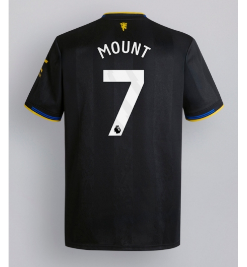 Strój piłkarski Manchester United Mason Mount #7 Koszulka Trzeciej 2025-26 Krótki Rękaw Strój piłkarski Manchester United Mason Mount #7 Koszulka Trzeciej 2025-26 Krótki Rękaw